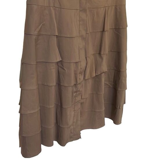 Nine West Cotton Blend Tiered Mini Dress - Picture 4 of 8